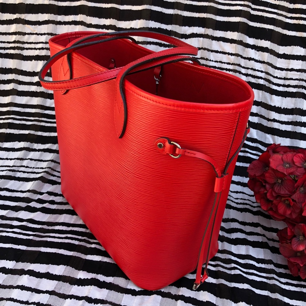 ❤️ Louis Vuitton Neverfull MM epi red - Picture 8 of 16